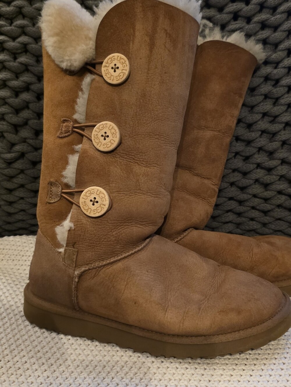 UGG Triplet Bailey Button Boots